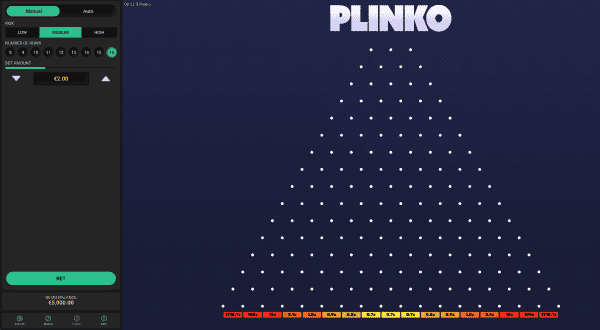 Játssz most - Plinko